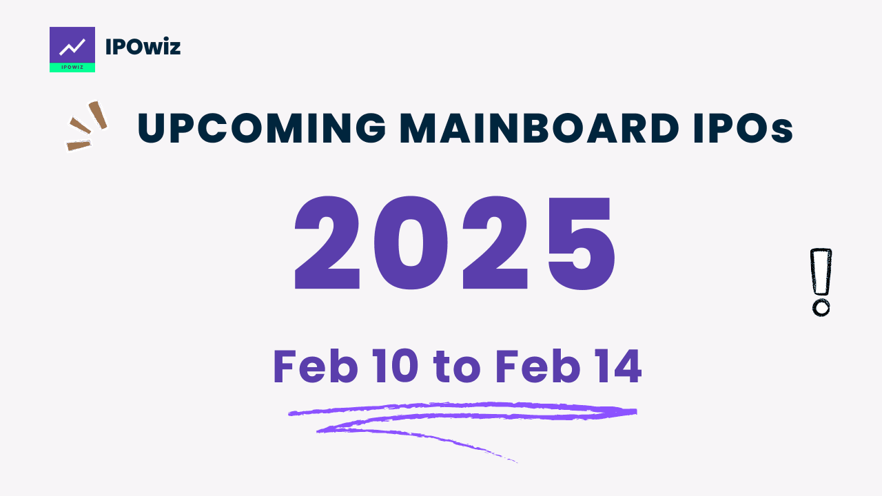 Upcoming February 2025 Mainboard IPOs: Ajax, Hexaware & Quality Power Details