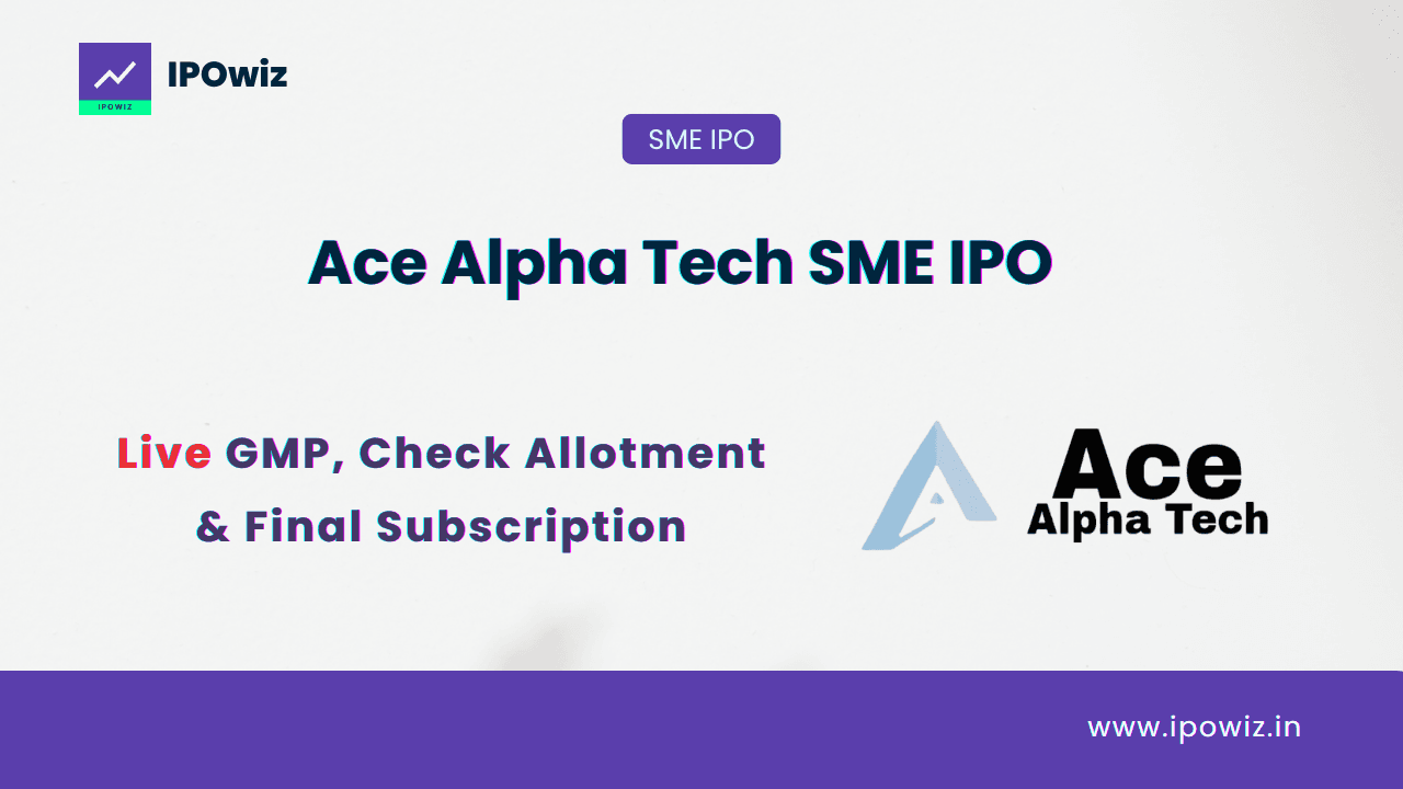 Ace Alpha Tech SME IPO Allotment Status: Step by Step to check via Skyline