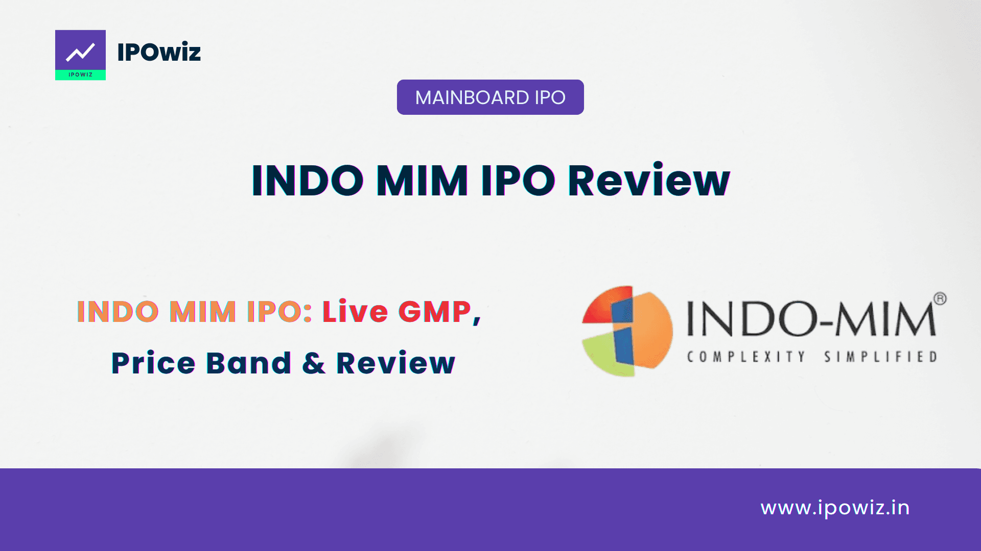 Indo-MIM IPO: GMP Today, Subscription Status & Review