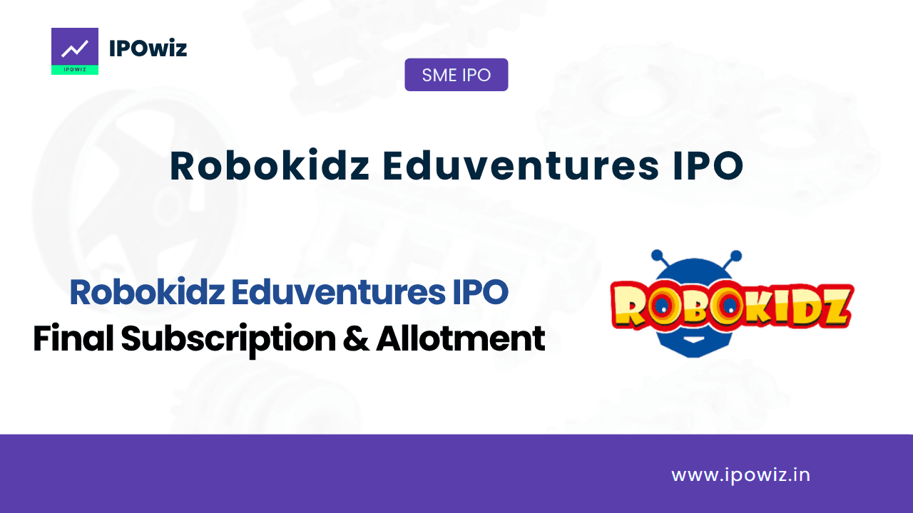 Robokidz Eduventures IPO Allotment Status 2026, GMP, Subscription