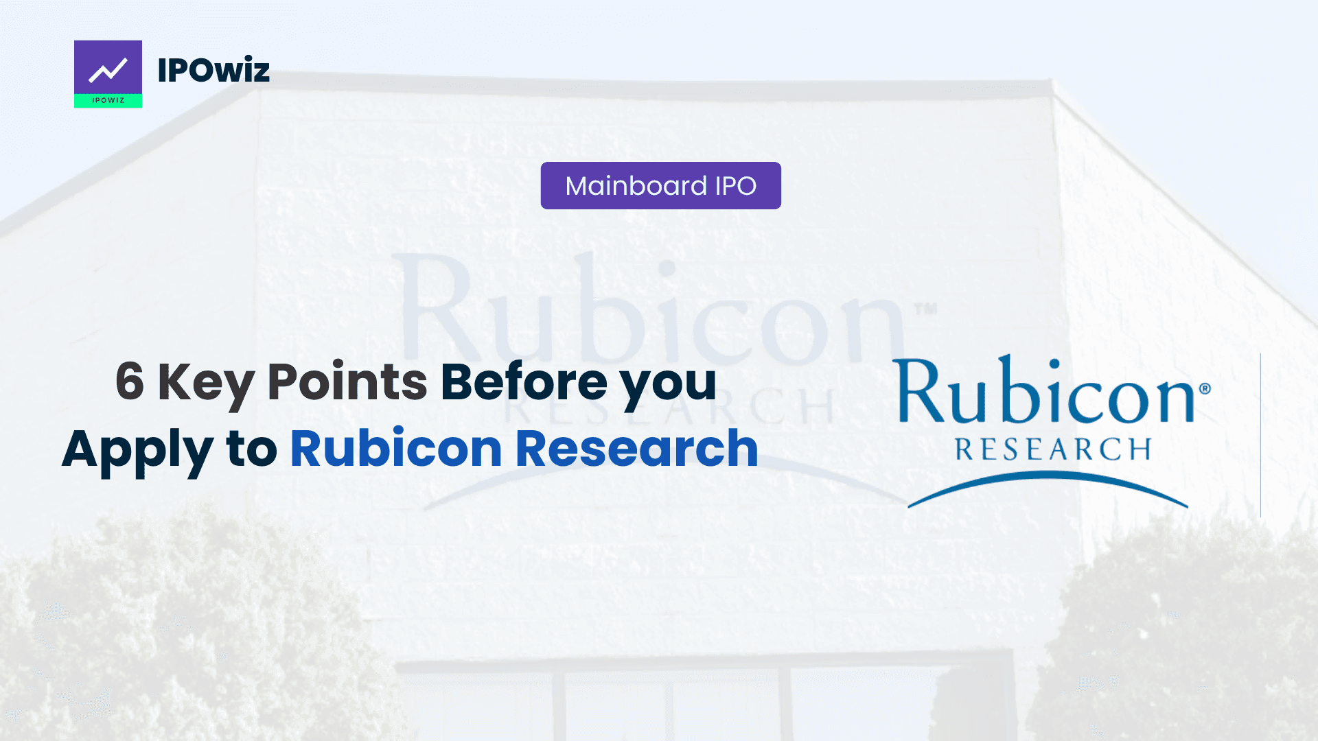 Rubicon Research IPO: 6 Key Points Before you apply