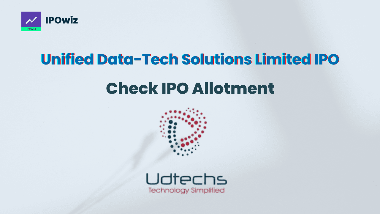 Unified Data Tech SME IPO Allotment Status: Step by Step to check via Kfintech