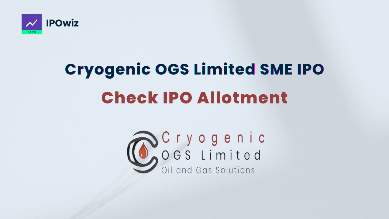 Cryogenic OGS SME IPO Allotment Status: Step by Step to check via Linkintime