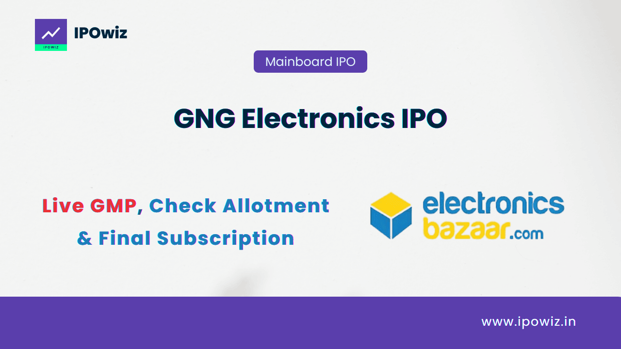 GNG Electronics IPO Allotment Status: Step by Step to check via Bigshare
