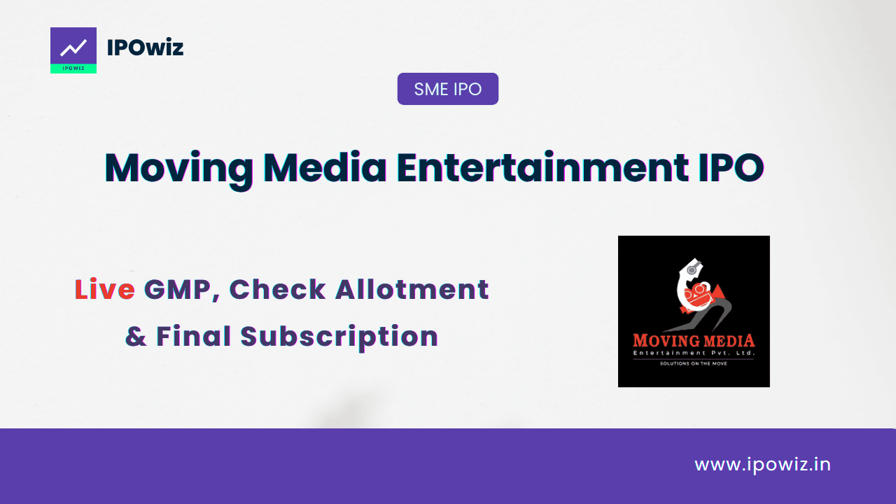 Moving Media Entertainment SME IPO Allotment Status: Step by Step to check via Maashitla