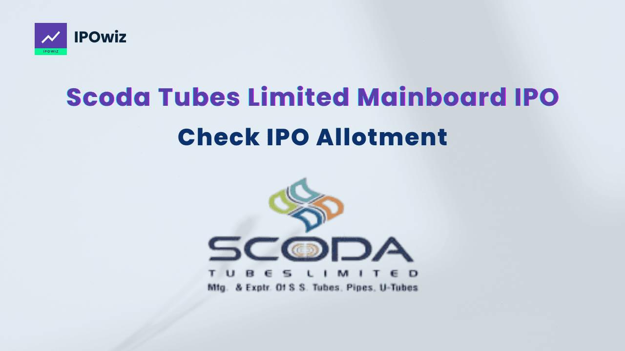 Scoda Tubes IPO Allotment Status: Step by Step to check via Linkintime