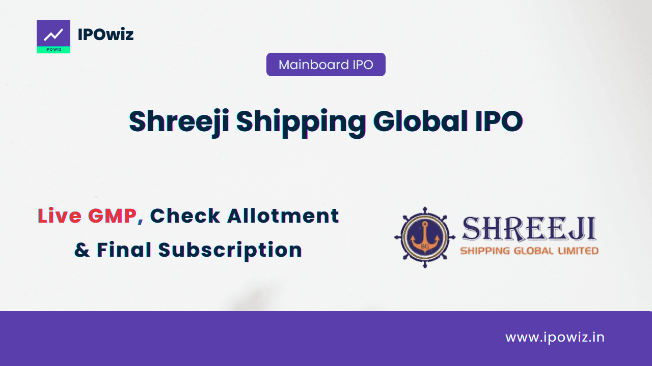 Shreeji Shipping Global IPO Allotment Status: Step by Step to check via Bigshare
