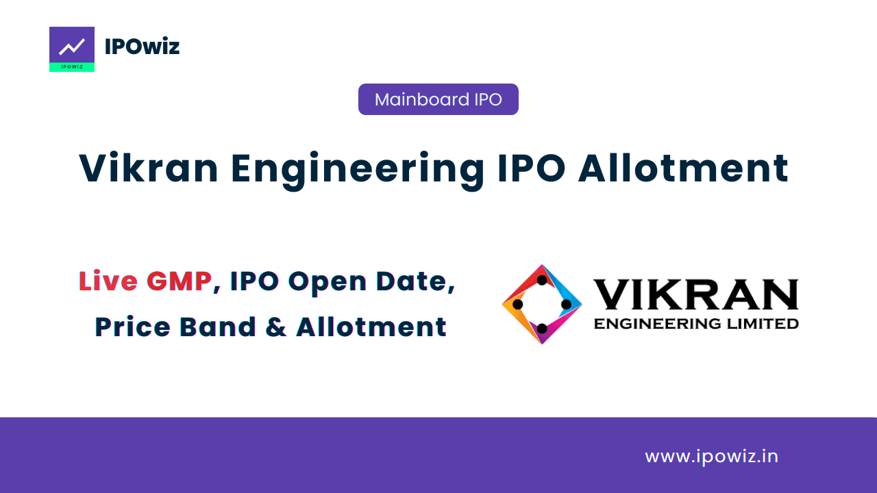 Vikran Engineering IPO Allotment Status: Step by Step to check via Bigshare